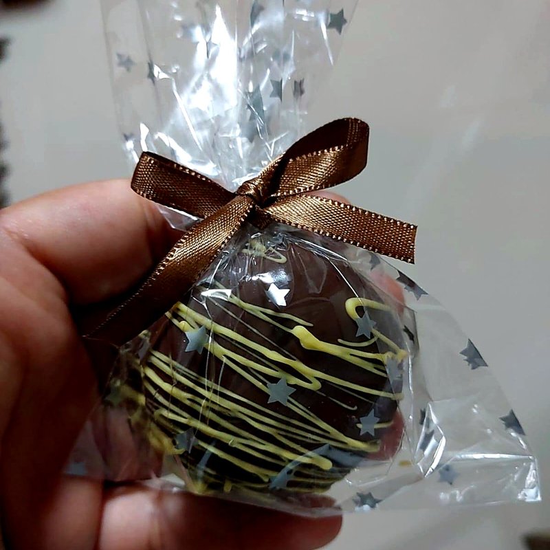 Pão de mel com laço para presente